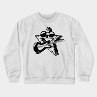 Guitar star shirt Crewneck Sweatshirt